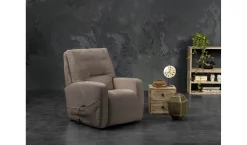 Excò Poltrona relax Con movimento relax Ausonia in Offerta Outlet- Poltrone Relax