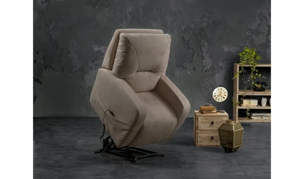 Excò Poltrona relax Con movimento relax Ausonia in Offerta Outlet- Poltrone Relax