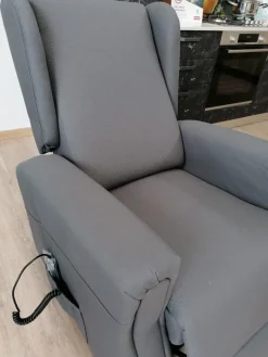 Outlet Poltrona relax in Ecopelle Arabella scontata Poltrone Relax