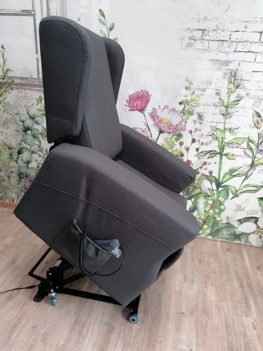 Outlet Poltrona relax in Ecopelle Arabella scontata Poltrone Relax