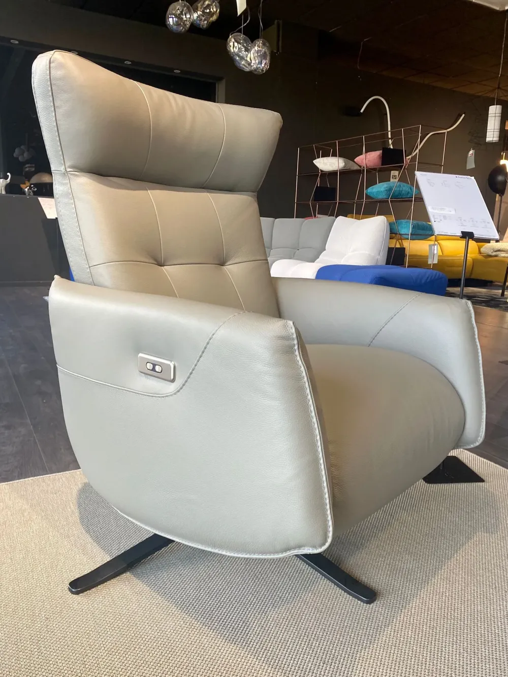 Clearance Poltrona relax in Pelle Agon in offerta Poltrone Relax