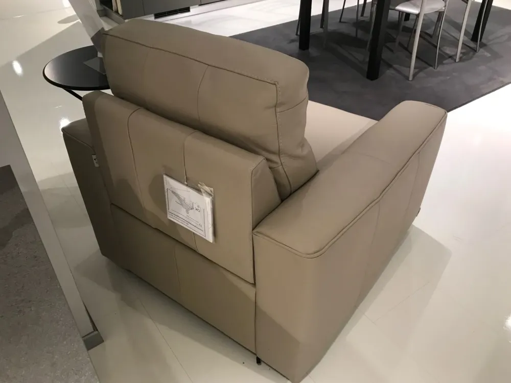 New Poltrona relax in Pelle Brando scontata Poltrone Relax