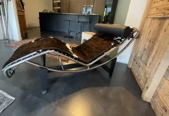 ZR Poltrona relax in Pelle Chaise longue storica scontata- Poltrone Relax