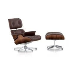 Outlet Poltrona relax in Pelle James lounge chair con ottoman in Offerta Outlet Poltrone Relax