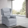 Poltrona relax in Tessuto Minù Mottes selection in offerta^Collezione esclusiva Outlet