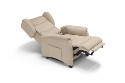 Poltrona relax in Tessuto Minù Mottes selection in offerta^Collezione esclusiva Outlet