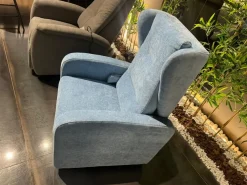 Discount Poltrona relax in Tessuto Valentina scontata Poltrone Relax