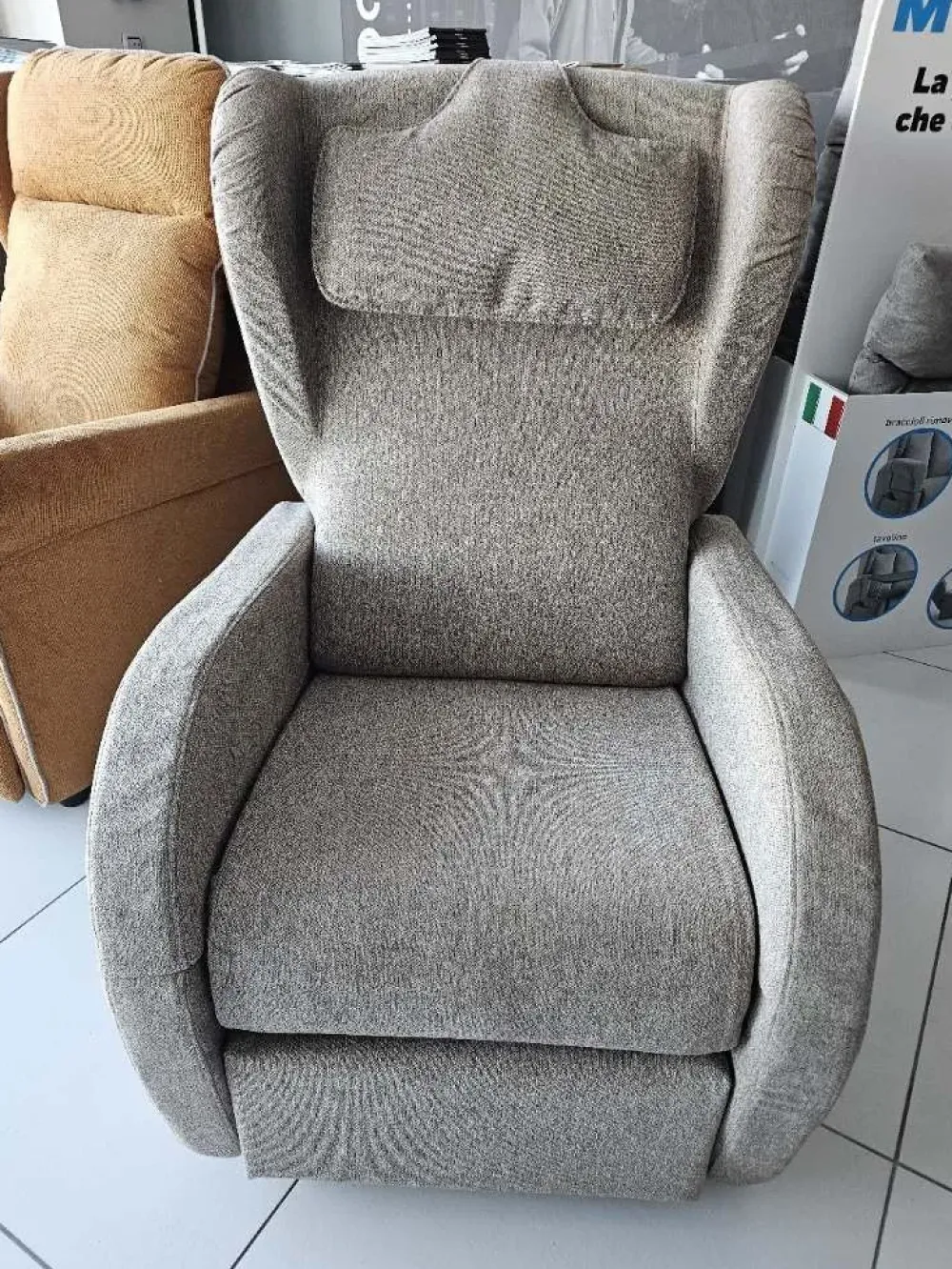 Vitarelax Poltrona relax in Tessuto Anna plus in offerta- Poltrone Relax