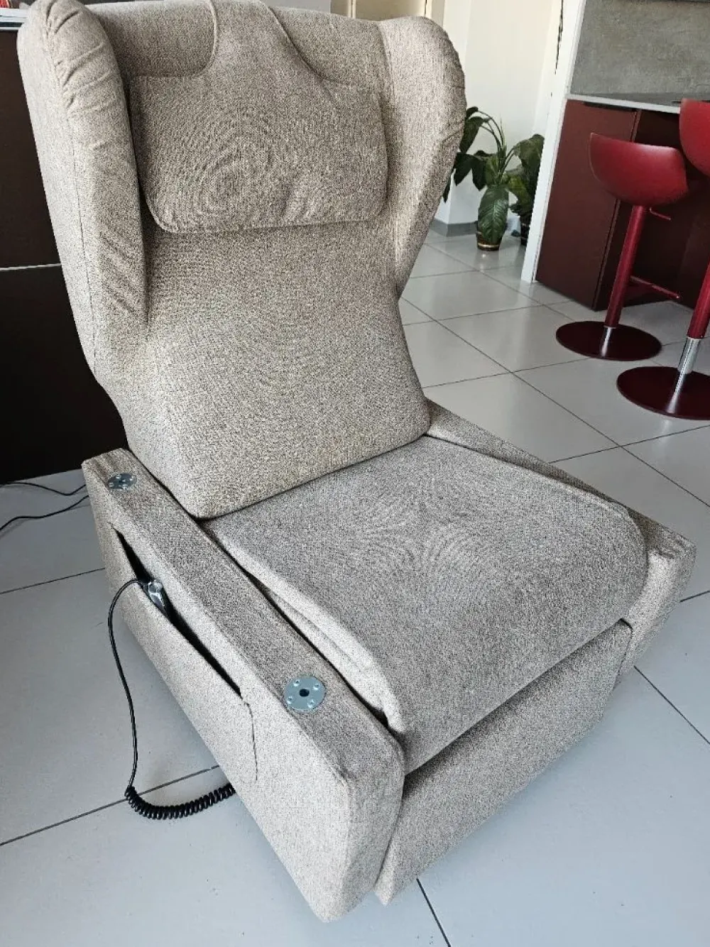 Vitarelax Poltrona relax in Tessuto Anna plus in offerta- Poltrone Relax