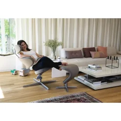 Variér Poltrona relax modello Peel con poggiapiedi a marchio a prezzi convenienti- Poltrone Relax