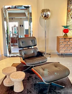 Hot Poltrona Vitra lounge chair in Pelle SCONTATA Poltrone