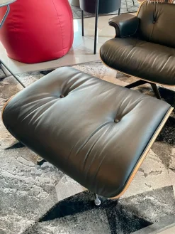 Hot Poltrona Vitra lounge chair in Pelle SCONTATA Poltrone