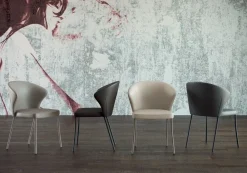 Ozzio Poltroncina Andrè Con seduta fissa a prezzi convenienti- Poltrone