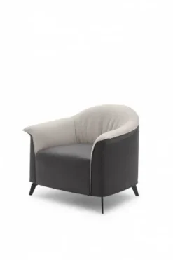 Collezione esclusiva Poltroncina Caroline con seduta fissa, Mottes Selection a prezzi scontati. Perfetta per l'arredamento moderno.- Poltrone