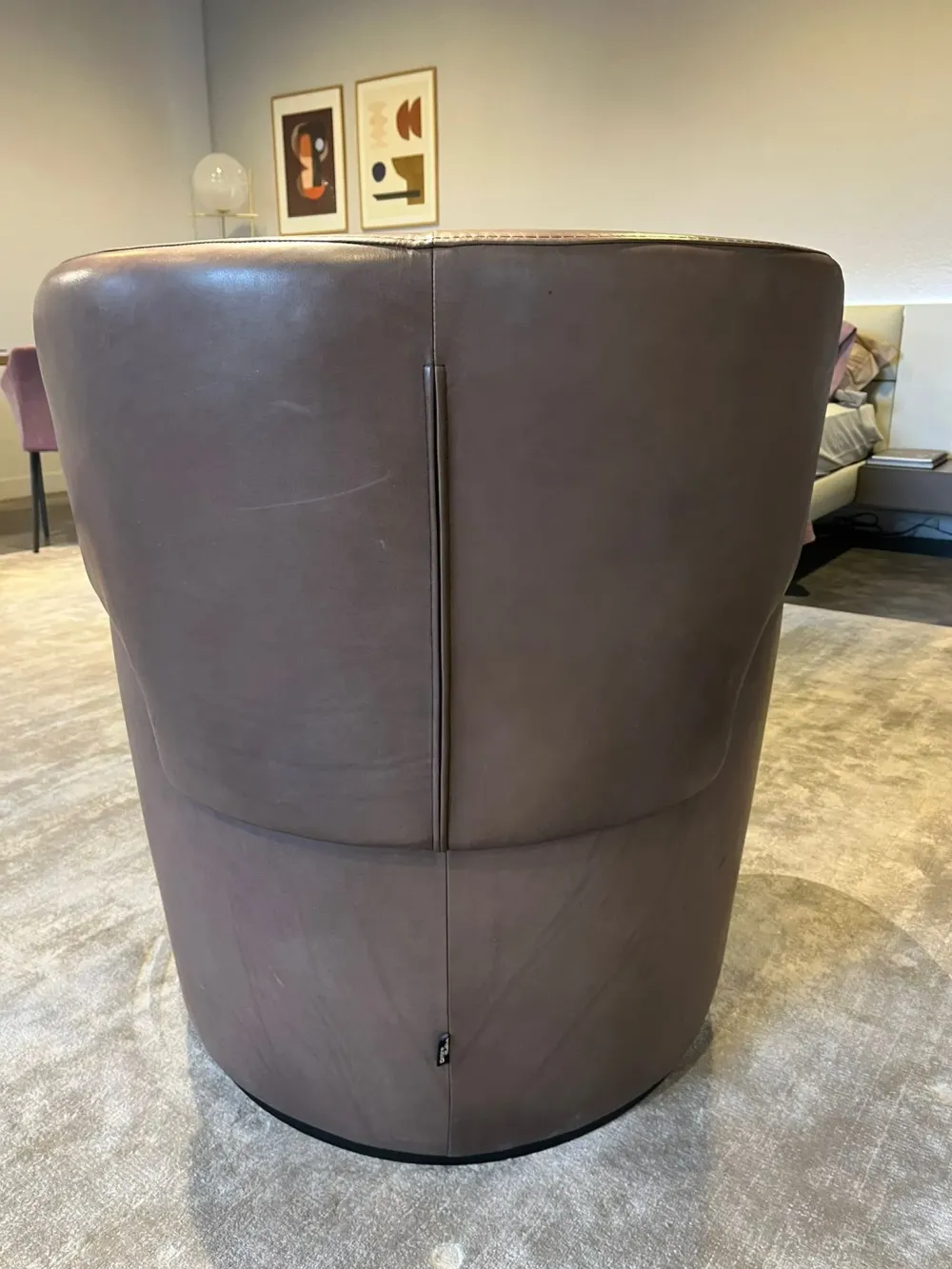 Ditre Italia Poltroncina Claire swivel Con seduta fissa a marchio scontata- Poltrone