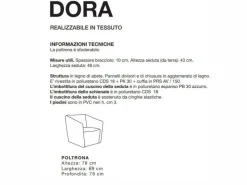 Excò Poltroncina Dora a marchio SCONTATA- Poltrone