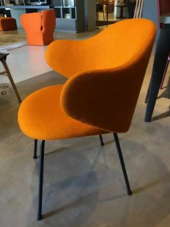 Kristalia Poltroncina Dua in Offerta Outlet. Seduta fissa.- Poltrone