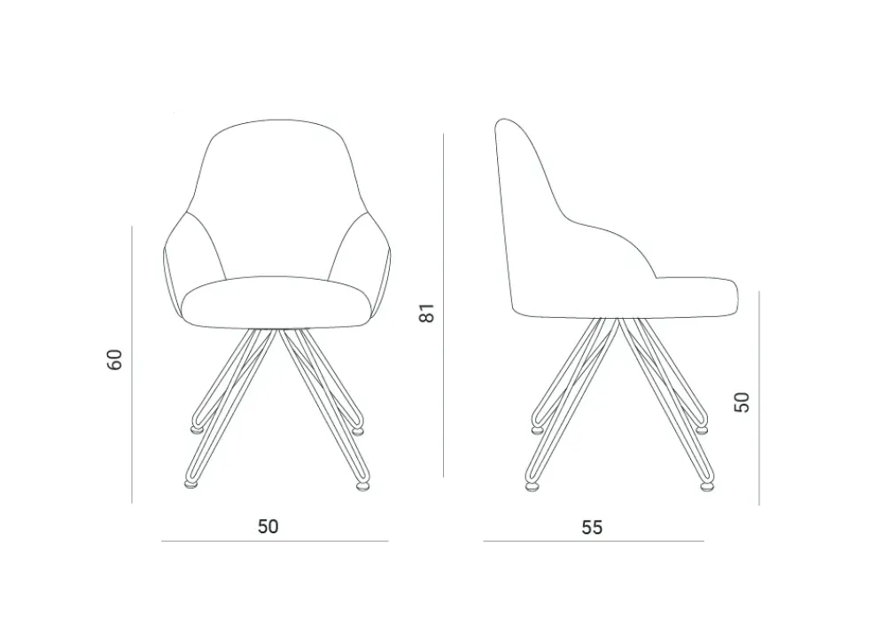 Poltroncina Fritz Con seduta fissa a marchio in Offerta Outlet^Easyline Hot