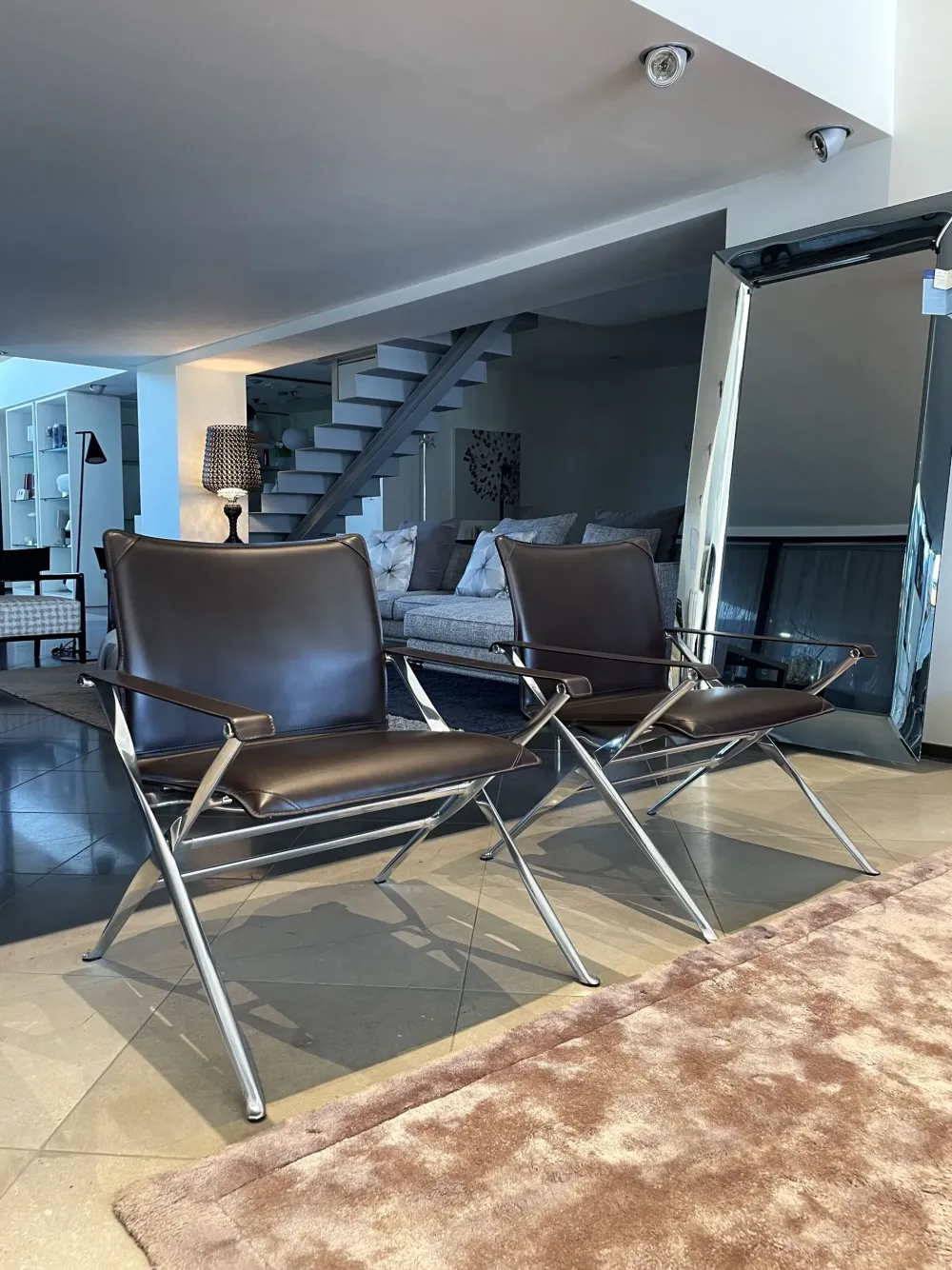 Poltroncina in Pelle Beverly B&b^B&B Italia Clearance