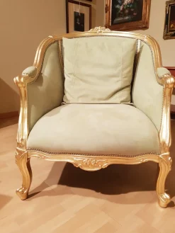 Zilio Poltroncina in stile barocco modello Sissi a prezzo scontato- Poltrone