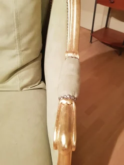 Zilio Poltroncina in stile barocco modello Sissi a prezzo scontato- Poltrone