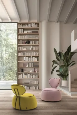 Felis Poltroncina in stile design modello Love - story a prezzo ribassato- Poltrone