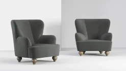 Poltroncina in stile design modello Sara a prezzo scontato^Doimo Salotti Outlet
