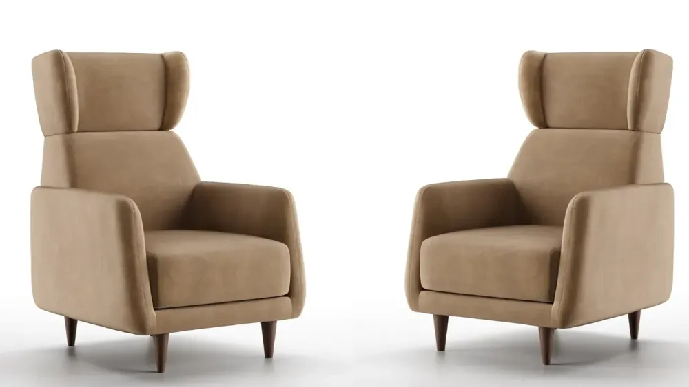 Poltroncina in stile design modello Roberta a prezzo scontato^Doimo Salotti Sale