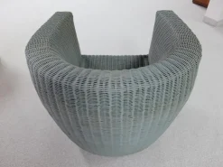 Artigianale Poltroncina in stile Rustico Con seduta fissa a prezzi convenienti- Poltrone