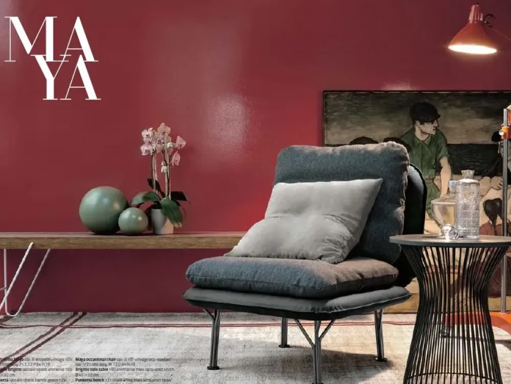 Hot Poltroncina Maya in Offerta Outlet. Seduta fissa. Poltrone