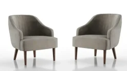 Doimo Salotti Poltroncina Miranda Con seduta fissa con forte sconto- Poltrone