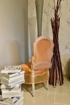 Poltroncina modello Camilla in Tessuto a prezzo Outlet^Creazioni Silik New