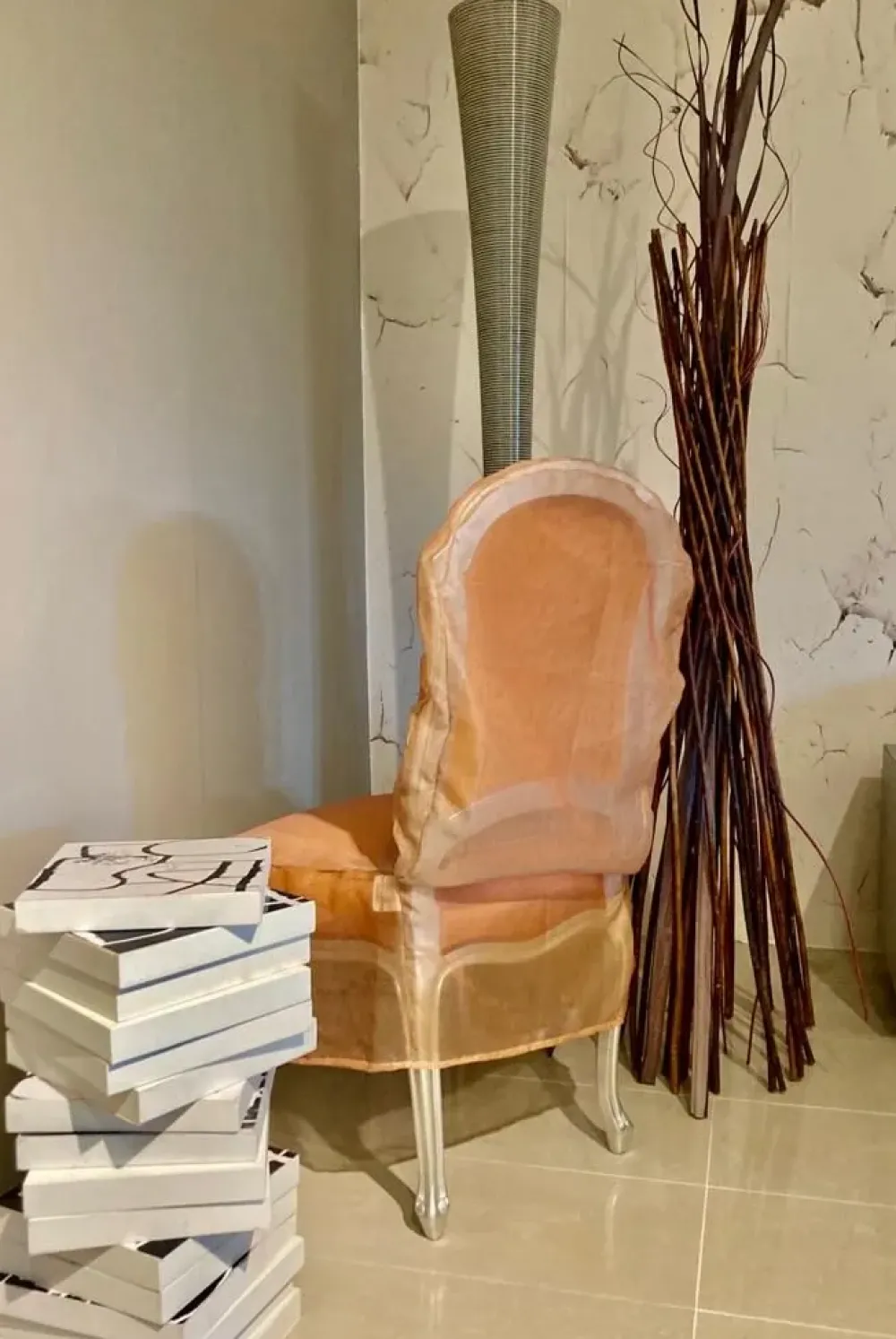 Poltroncina modello Camilla in Tessuto a prezzo Outlet^Creazioni Silik New