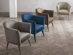 Online Poltroncina modello Pireo in Tessuto a prezzo Outlet Poltrone