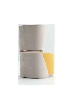 Md work Poltroncina modello Velluto acciaio rosa   in Tessuto a prezzo Outlet- Poltrone