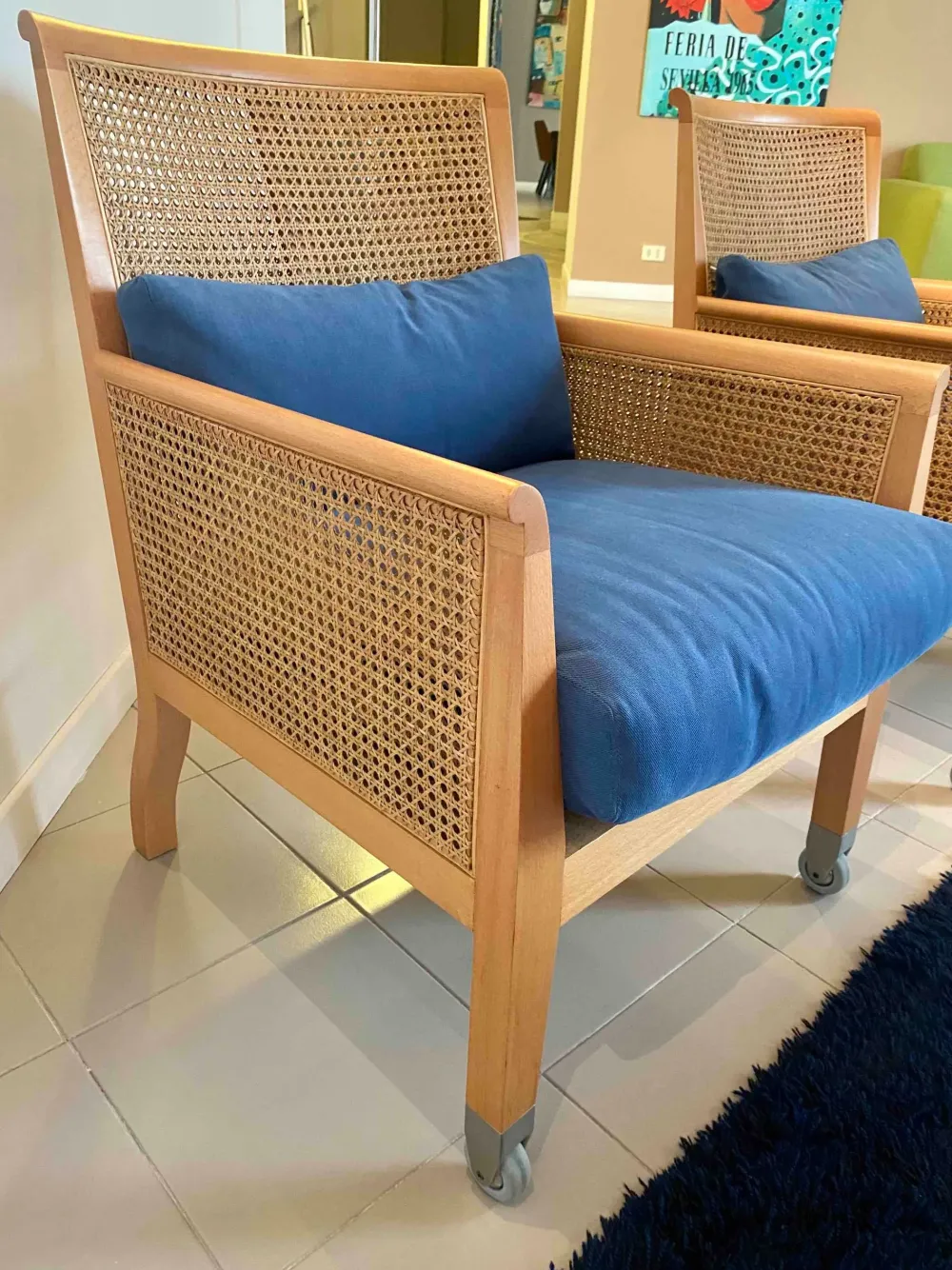 Poltroncina Sebastian designer arch. a. citterio Con seduta fissa con forte sconto^Flexform Outlet