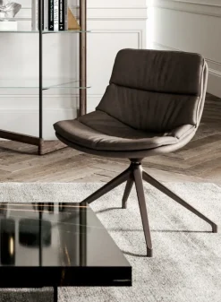 Ozzio Poltroncina Sveva Con seduta fissa a marchio in offerta- Poltrone