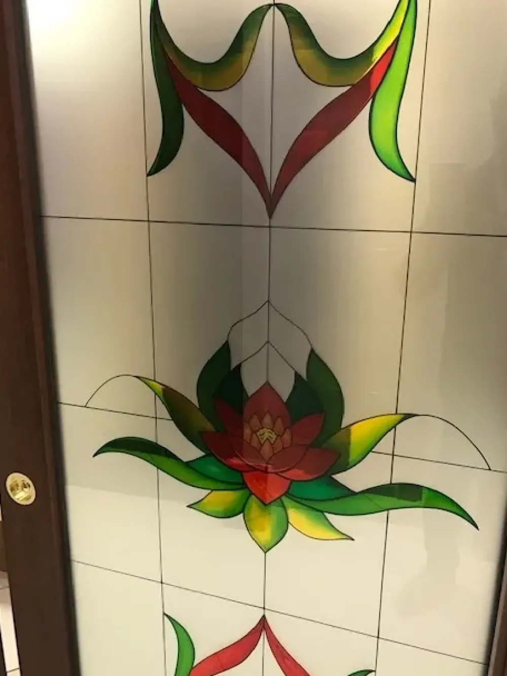 Porta a vetro unico classica con forte sconto^Garofoli Discount