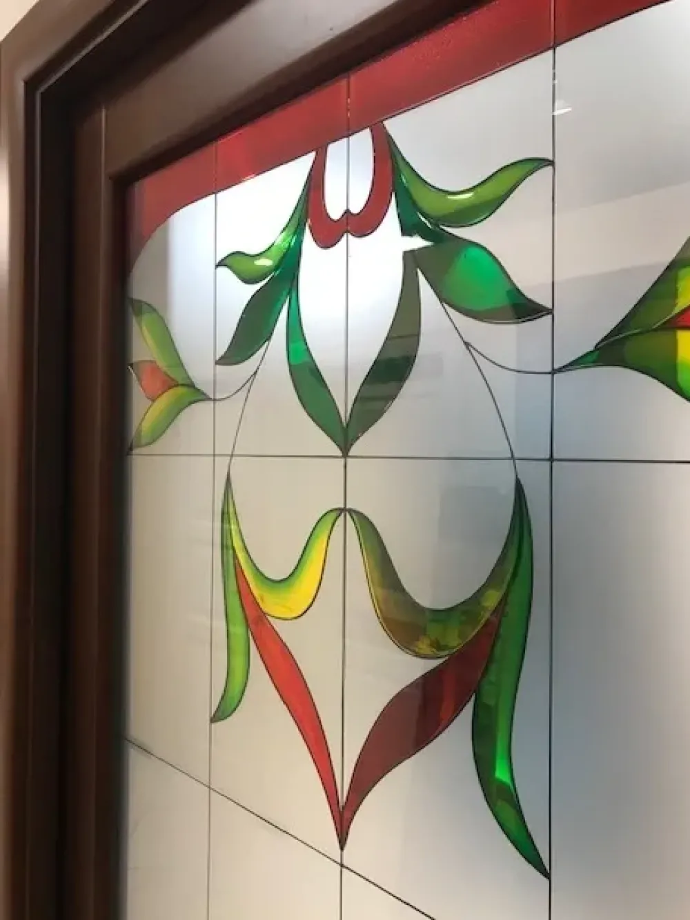 Porta a vetro unico classica con forte sconto^Garofoli Discount