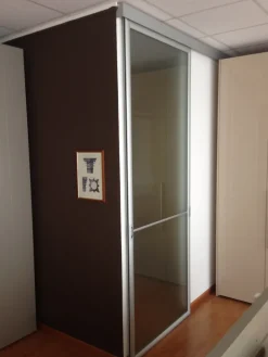 Outlet Porta a vetro unico  moderna con forte sconto Porte