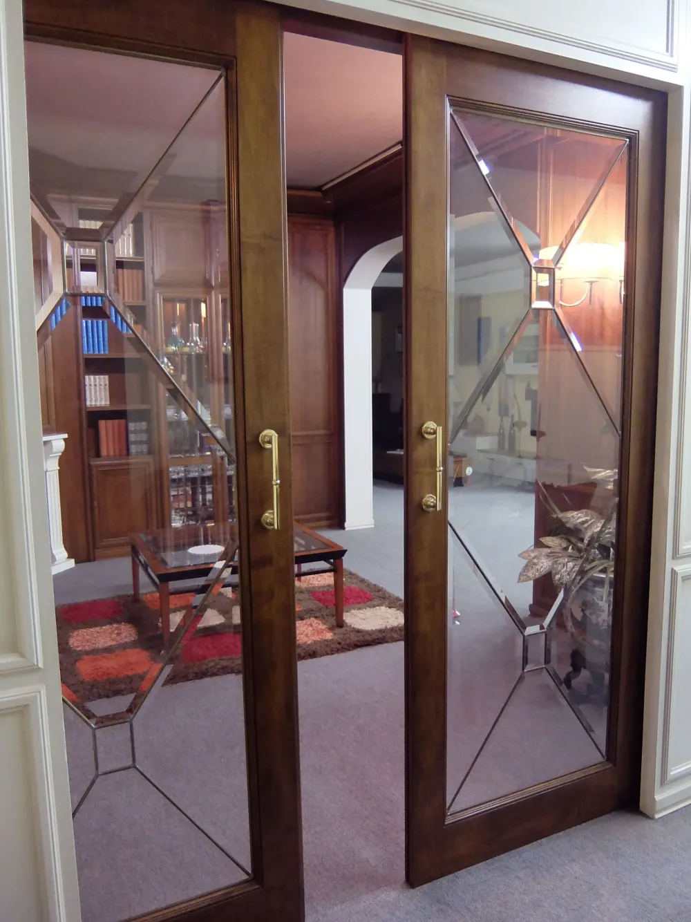 New Porta a vetro unico scorrevole Hilton bucalossi in vetro in Offerta Porte