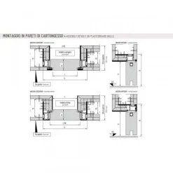 Porta moderna Marca scrigno - porta battente filo muro scrigno filo 44 - filo parete da verniciare in opera SCONTATA^Artigianale Discount
