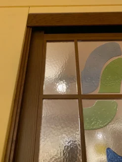 Hot Porta moderna Vetro cattedrale in Offerta Outlet Porte