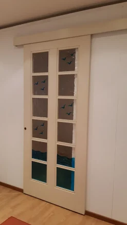 Clearance Porta semivetrata  a prezzo scontato Porte