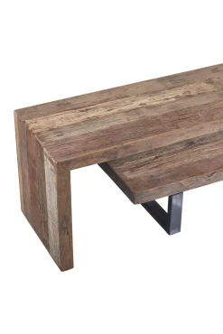 Hot Porta tv di modello Porta tv componibile in legno di recupero e metallo a PREZZI OUTLET Porta Tv