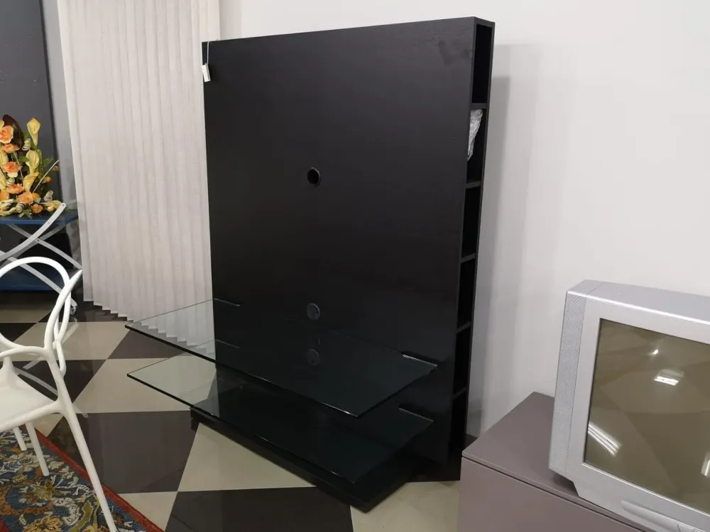 Poggenpohl Porta tv in stile moderno in legno Offerta Outlet- Porta Tv