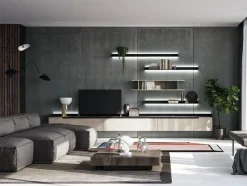 Dall'Agnese Porta tv per il living modello Slim 3 di scontato- Porta Tv