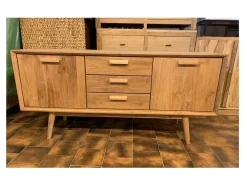 Hot Porta tv per il living modello Mobile tv teak artigianale di scontato Porta Tv