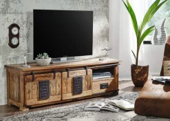 Hot Porta tv per la zona giorno modello Mobile basso portatv newport industrial  di scontato Porta Tv