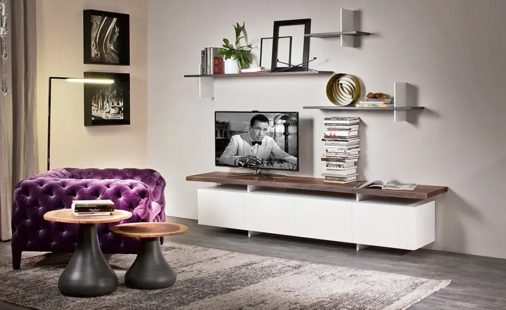 Cattelan Italia Porta tv per la zona giorno modello Seneca di scontato- Porta Tv